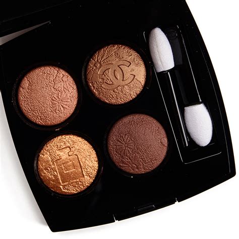 chanel ombre de lune|Chanel Ombres de Lune Eyeshadow Quad Review & Swatches.